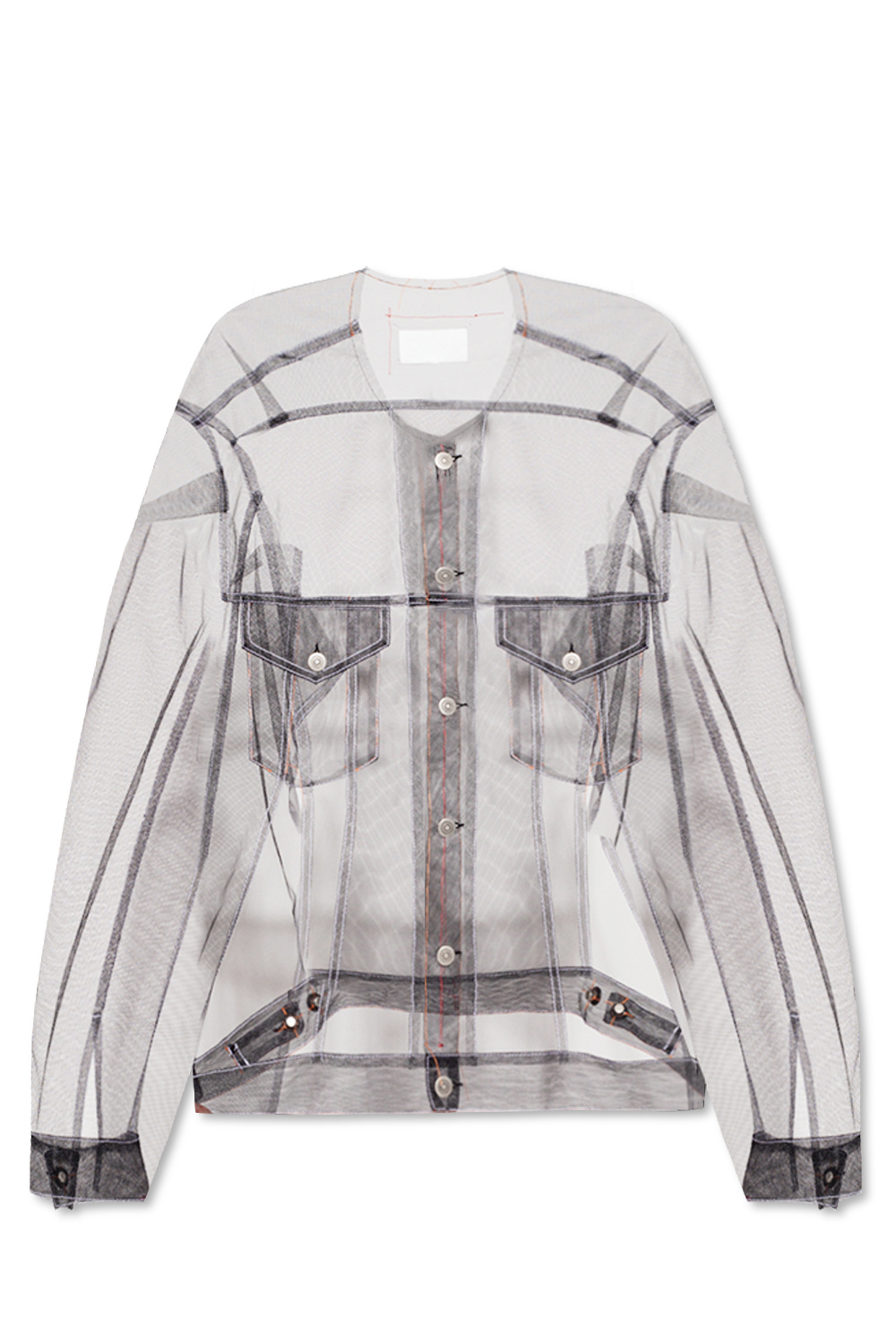 Maison margiela discount transparent jacket